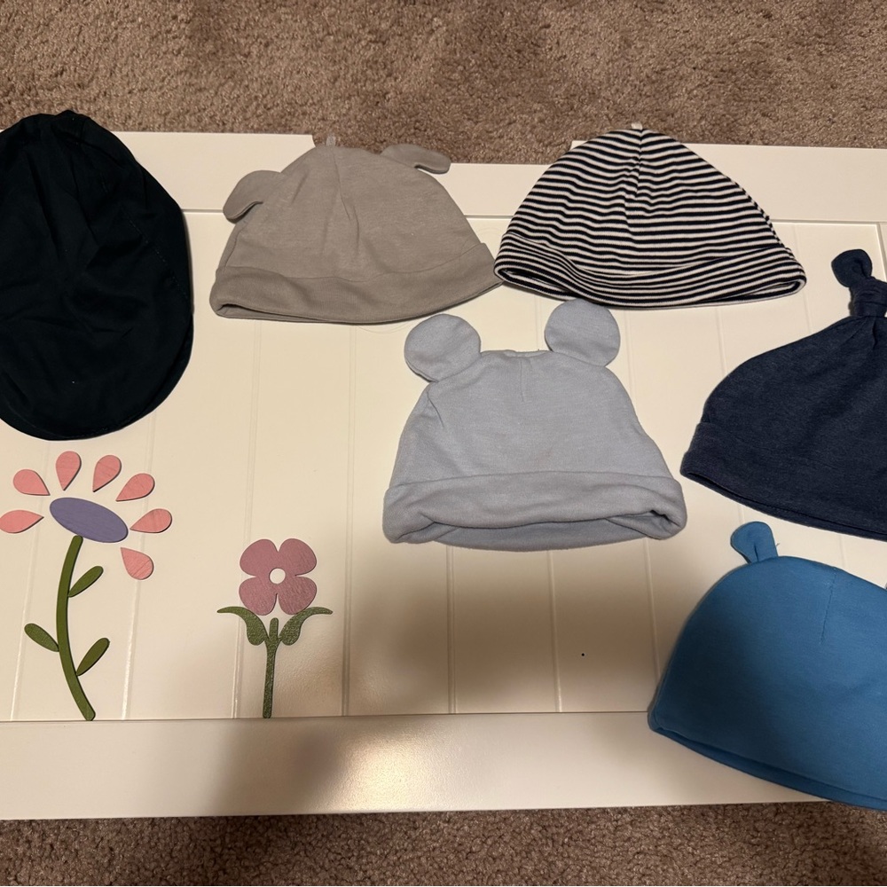 Kids' Assorted Color Beanie Set